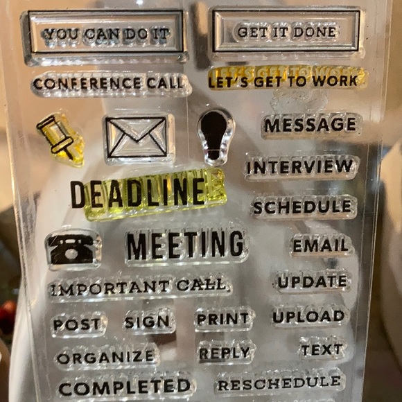 2 CTMH CLEAR STAMP SETS - Picture 6 of 8